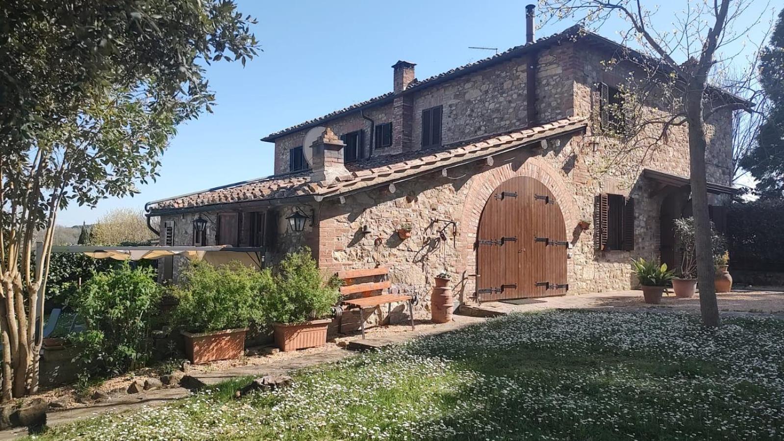 Апартаменты Il Giardino Del Chianti Сиена Экстерьер фото
