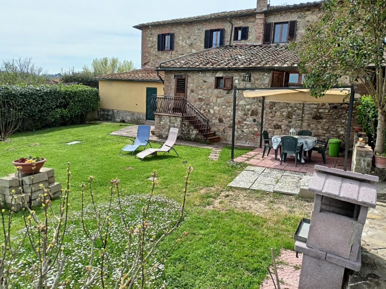Апартаменты Il Giardino Del Chianti Сиена Экстерьер фото